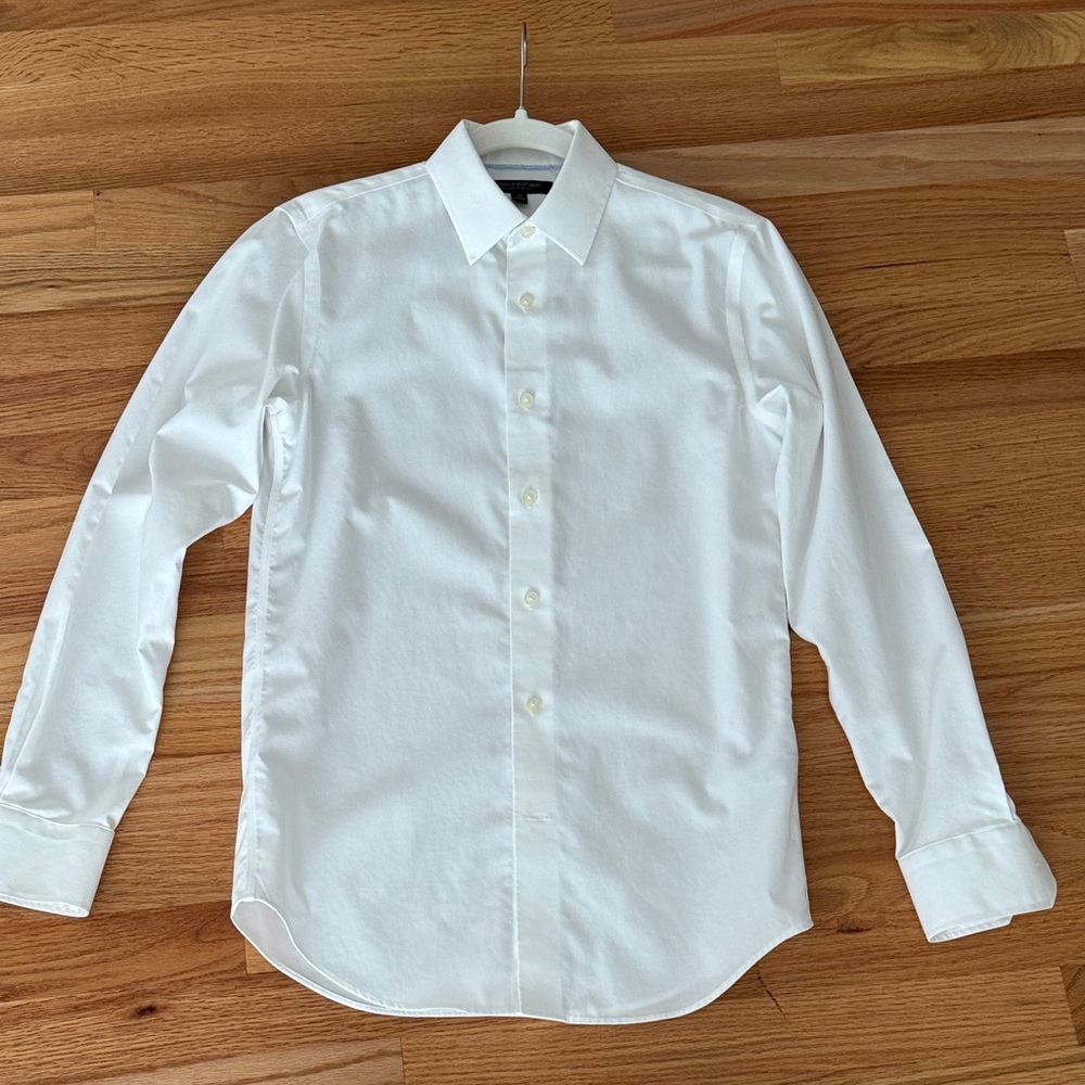 Banana Republic Classic White Men's Dress Shirt
